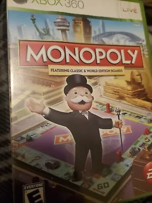 FastShipping🇺🇸 Monopoly (Microsoft Xbox 360 2008) Complete W/ Manual  • $14.99