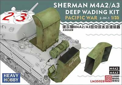 LANMO MODELS/Heavy Hobby LM-35028PACIFIC WAR SHERMAN M4A2/M4A3 DEEP WADING1/35 • £40.89