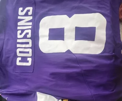 Kirk Cousins Jersey Vikings XL Purple • $20