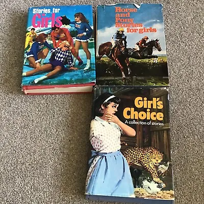 Horse And Pony Stories For Girls Hardback And Girls Choice And Stories For Girls • £5.99