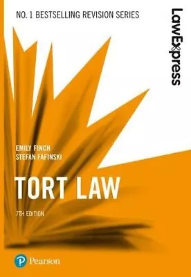 Law Express: Tort Law 7th Edition By Fafinski Stefan Book The Cheap Fast Free • £6.99