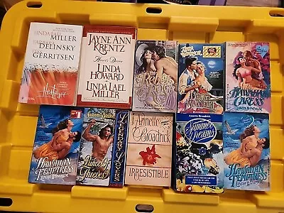 Lot Of 10 Historical Romance Paperback Books Novels Mixed Authors Titles • $14.95