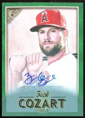 2018 Topps Gallery Green Autogrpah Zack Cozart #138 Rookie Auto /99 • $6.29