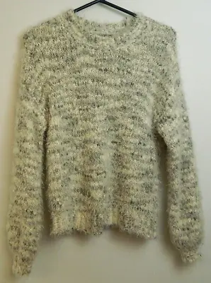 Wild Fable Womens Mohair Sweater Grey/White See Description For Measurements • $9.99