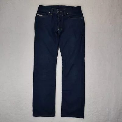Diesel Jeans Men's 29x32 Safado Slim Blue Denim Dark Wash Button Fly Straight • $49.95