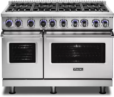 Viking 7 Series VGR74828BSS 48 Inch Pro-Style Freestanding Gas Range  • $14295