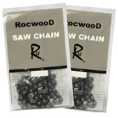 RocwooD Chainsaw Chain Echo CS-352ES CS 352ES 14  3/8LP .050 1.3 53DL X2 • £16.20