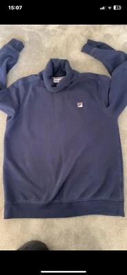 £10 • Buy Fila Roll Neck Vintage Original 80’s Casual