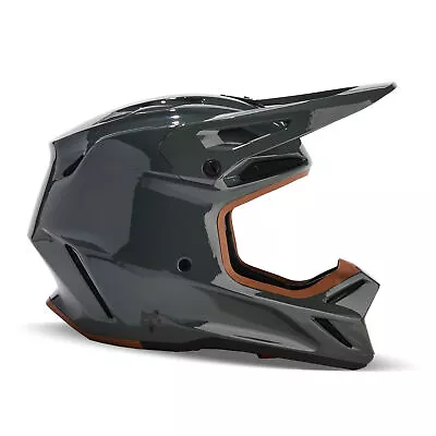 Fox Racing V3 RS Carbon Solid Helmet (Dark Shadow) 31361-330 • $599.95