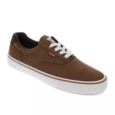 Levi's Mens Thane Synthetic Leather Casual Lace Up Sneaker Shoe • $34.99