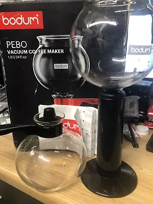 $49.99 • Buy BODUM PEBO VACUUM COFFEE MAKER , 1.0I/34 Fl.oz