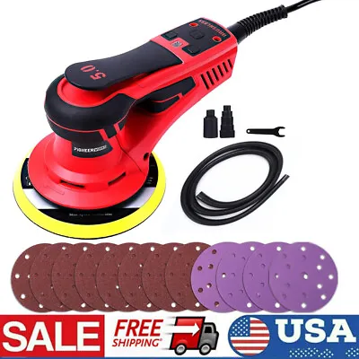 Electric Random Orbital Sander Brushless 6in 3A 10000RPM Variable Sandpaper US • $124.43