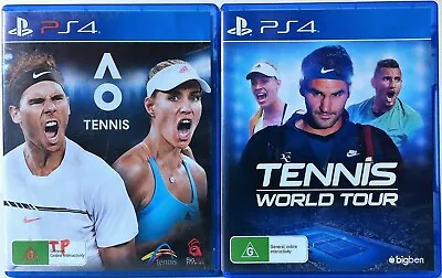 $44.95 • Buy AO Tennis And Tennis World Tour Game Bundle PS4