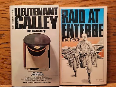 Lieutenant Calley His Own Story My Lai Massacre Sack Raid At Entebbe ISRAEL Peck • $5.25