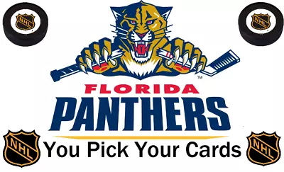 You Pick Your Cards - Florida Panthers Team - NHL Hockey Card Selection • $7.95