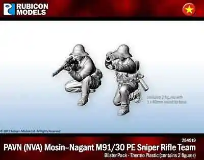 Rubicon PAVN (NVA) Mosin Nagant PE Sniper Rifle Team Bolt Action 1:56 28m • $11.99