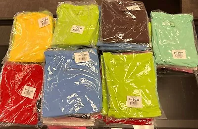 Wholesale Lot Bulk 60 Childrens/Kids T-Shirts All Colors S-XL Individual Pckg • $19.99