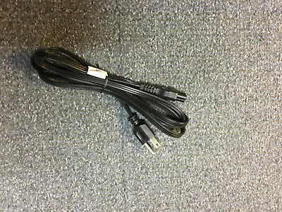 Power Cord US/USA 3 Pin Plug To C5 Clover Leaf Lead Cable • £1.85