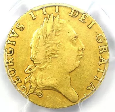 £635.25 • Buy 1790 Britain George III Gold Half Guinea 1/2G Coin - Certified PCGS VF35