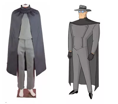 Gray Ghost Cosplay Costume Cartoon Gray  Cosplay Costume • $34.20