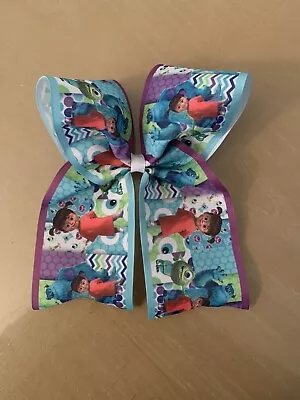 Beautiful~Monsters Inc~Colorful~Cheer Bow~Big~Hair Bow~Girls #2 • $5.99