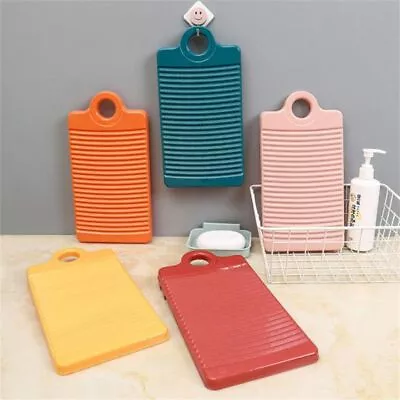 Plastic Thicken Anti-slip Washboard Washing Board Cleaning Laundry Supplies AU • $16.68