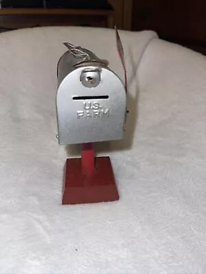 Vintage 1950s Line Mar Toys Mailbox Bank Us Farm Complete   • $150