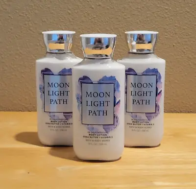 Bath & And Body Works Moonlight Path Body Lotion Cream - 3 Pc • $33