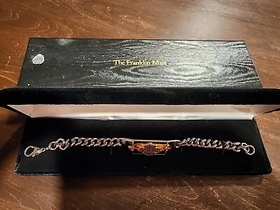 Harley Davidson Men's Eagle Bracelet  -  By The Franklin Mint • $99.99