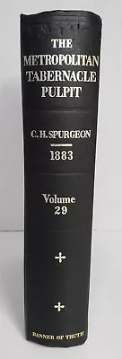  The Metropolitan Tabernacle Pulpit Volume 29 (1883) C.H. Spurgeon Hardcover _ • $79.99