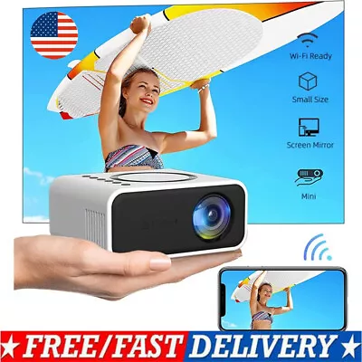YT300 LED Mobile Video Mini Projector Home Theater Media Player Kids Gift • $45.09