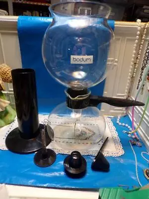 BODUM 6/8 Cup Stove Top Glass SANTOS / PEBO Vacuum Syphon Pot Coffee Maker • $24.99