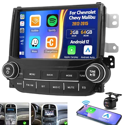 9  For Chevrolet Malibu 2012-2015 Android Car Radio Stereo Carplay GPS Navi DSP • $159.90