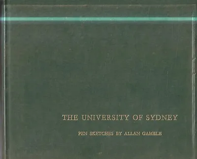 Architecture  Australian the University Of Sydney  Pen Sketches Allan Gamble • $32.62