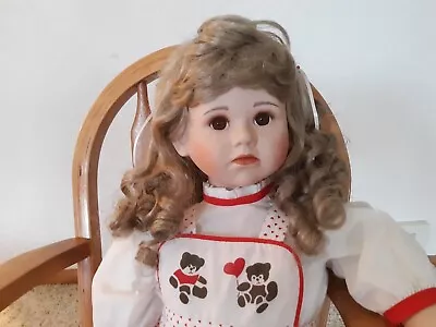 Bernadette Porcelain Doll - GADCO • $299