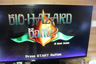 Bio-Hazard Battle (Sega Genesis 1992) Authentic Cib Complete Tested • $45