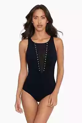 NWT $182 Magicsuit Amoressa Cash Centai One-Piece Swimsuit 12 • $59.99