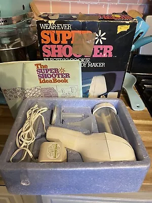 Vintage Wear-Ever Super Shooter Electric Cookie Press 70001 Canape & Candy Maker • $29.99