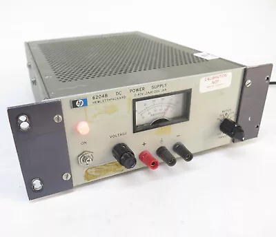 HP 6204B40 Variable DC Power Supply DC Power Supply Volt 40V / 0.6 Amp / 12 W • $49.95