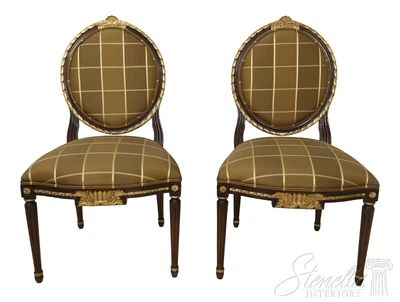$895 • Buy L55556EC: EJ VICTOR French Louis XVI Dining Or Side Chairs ~ A Pair