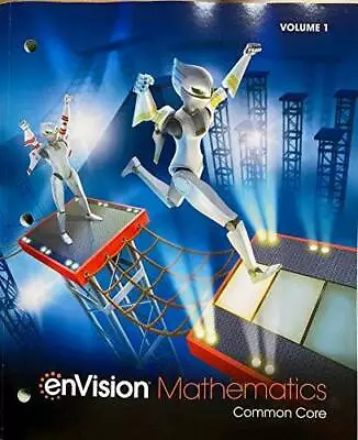 Envision Mathematics 2021 Common Core Student Edition Grade 8 Volume 1 - Good • $5.63