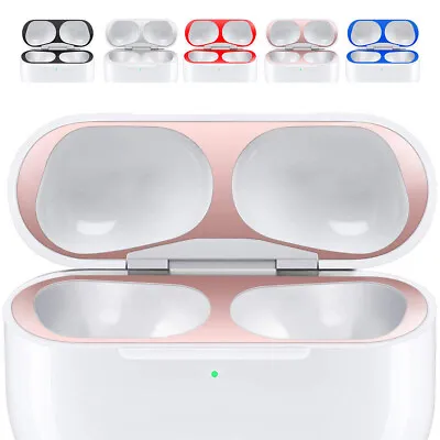 $6.32 • Buy For Apple Airpods 1 2 Pro Accessories Metal Dust Guard Protective Film Sticker
