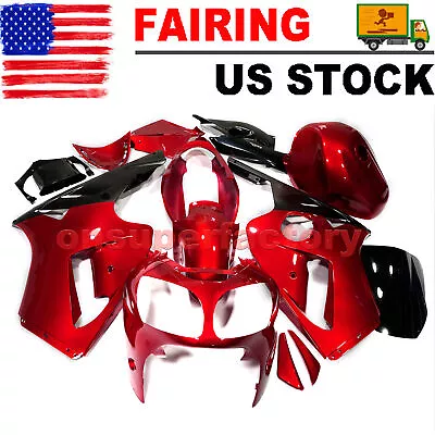 Red Fairing Kit Fit For Kawasaki Ninja ZX12R 2000-2001 ABS Injection Bodywork • $359