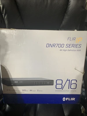 $329.99 • Buy FLIR Digimerge DNR7164 4K HD Security NVR 16 Channel 4TB Harddrive 8MP 