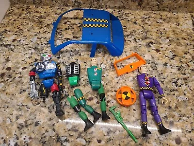 Vintage Crash Dummies Lot Figures Parts Noreserve Car Roof • $0.99