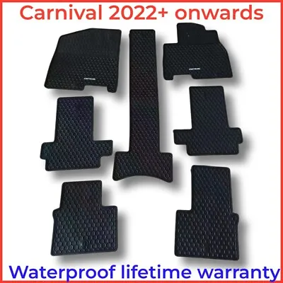 Custom Heavy Duty Waterproof Rubber Car Floor Mats For Kia Carnival 2021 - 2024 • $145