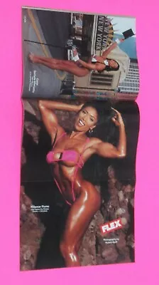 Flex Magazine 2/1998 Monica Brant Barbara Moran Milamar Flores Strong Poster  • $34.99