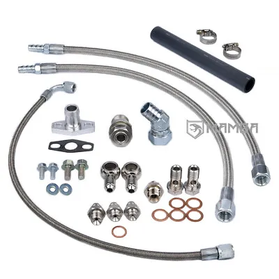 Turbo Oil & Water Line For OPEL Z20LET W/ Garrett G25-550 G25-660 Ball Bearing • $224.68