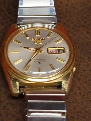 Seiko 5 Automatic Vintage Watch • $15