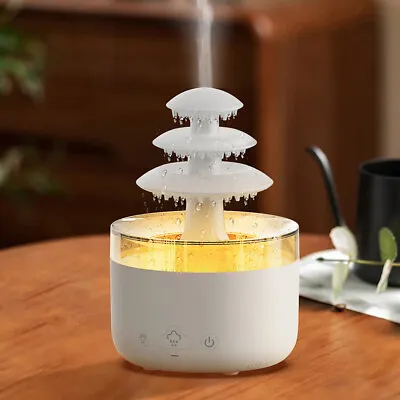 500ML Essential Oil Diffuser Multifunctional Rain Cloud For Bedroom Office Desk  • $58.18